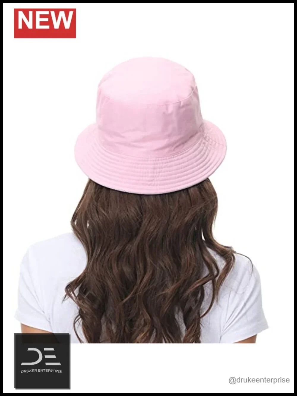 Reversible Bucket Hat Summer Beach Cap UV Protection Lightweight Packable
